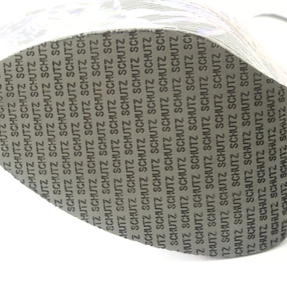 NEW SCHUTZ Leather Floral Platforms - Picture 7 of 9